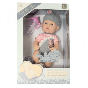 Babypuppe mit Flasche – Realistisches Rollenspiel für kleine Eltern