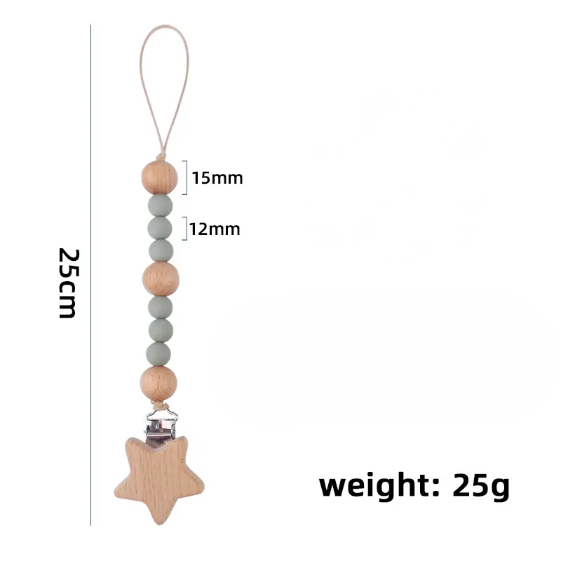 Baby Schnullerkette – Praktisch, sicher und personalisierbar – Bild 4