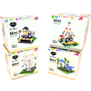 Mini Bauklötze Puzzle Set